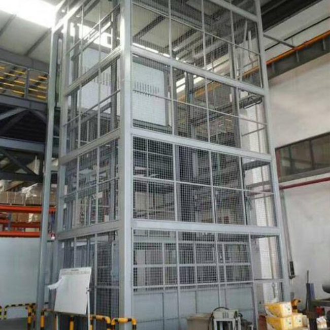 中山导轨式升降平台货梯